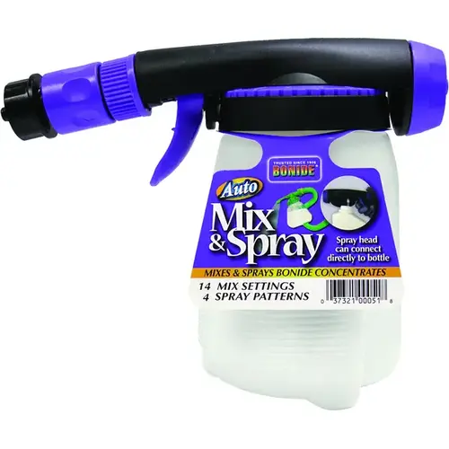 Auto Mix & Spray 36 Oz. Hose End Sprayer Auto Mix & Spray 36 Oz. Hose End Sprayer
