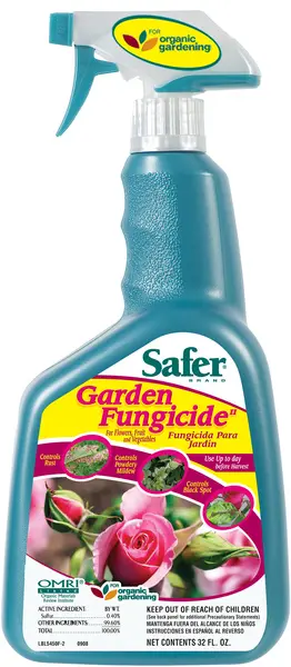 Safer Brand -6 Garden Fungicide Liquid Yellow 32 oz Bottle 5450-6 Safer Brand -6 Garden Fungicide Liquid Yellow 32 oz Bottle 5450-6