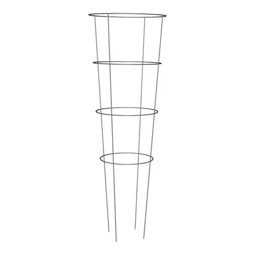 Tomato Cage 54" H X 16" W Gray Steel Gray - pack of 25