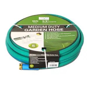 AQUA TECH INDUSTRIES 34050 Aqua Tech Medium Garden Hose #34050 3/4" x 50 ft