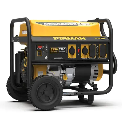 Portable Generator, Recoil Start, 30 Amps, 120/240-Volts, 8350/6700-Watts