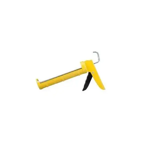 Caulking Gun Economy Steel Yellow - pack of 12 Caulking Gun Economy Steel Yellow - pack of 12