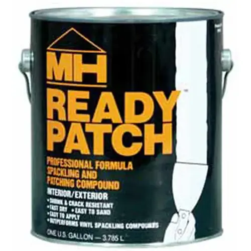 Spackling and Patching Compound Ready Patch Ready to Use White 1 gal White Spackling and Patching Compound Ready Patch Ready to Use White 1 gal White