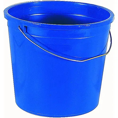 20320 Paint Pail, 10 qt Capacity, Plastic, Blue - pack of 12