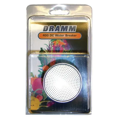 DRAMM DIE CAST ALUMINUM WATER BEAKER NOZZLE Silver