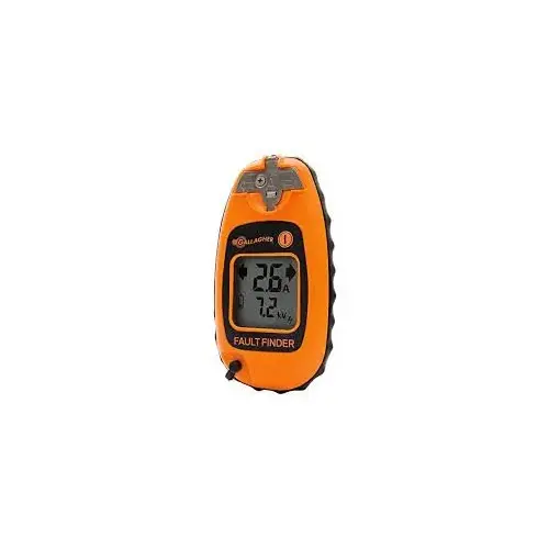 Fence Volt/Current Meter and Fault Finder 1.5 V Battery-Powered Orange Orange Fence Volt/Current Meter and Fault Finder 1.5 V Battery-Powered Orange Orange