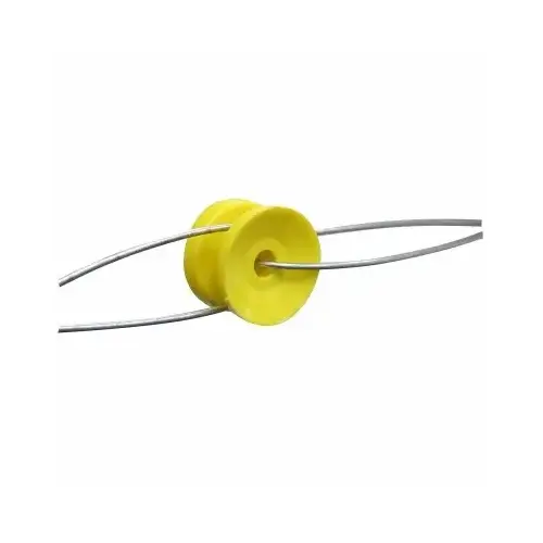 Corner Bobbin Insulator YELLOW Corner Bobbin Insulator YELLOW