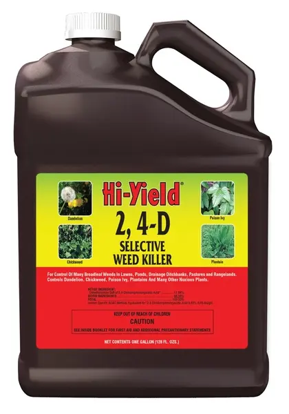 Hi-Yield 2 4-D Selective Weed Killer - 1 gal - pack of 4 21416-XCP4