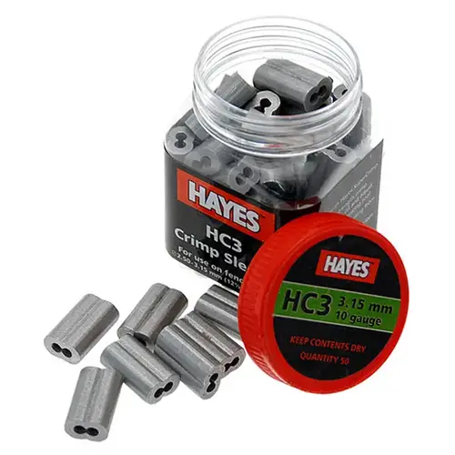 Hayes ProCrimp Sleeves (12.5 - 10 Guage Fence Wire)