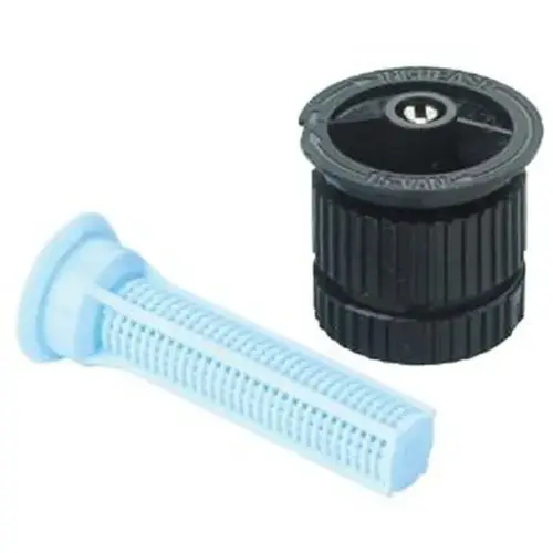 Fixed Pattern Spray Nozzle, 15 ft, Plastic Black Fixed Pattern Spray Nozzle, 15 ft, Plastic Black