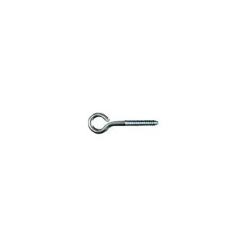 Lag Screw Eye, 2 in L Thread, 8 in OAL, 230 lb Working Load, Steel, Zinc Lag Screw Eye, 2 in L Thread, 8 in OAL, 230 lb Working Load, Steel, Zinc