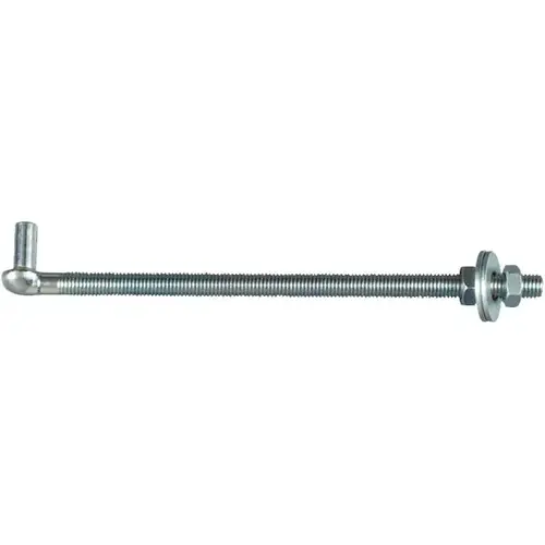 293BC 5/8" x 12" Bolt Hook Zinc Plated Finish Zinc-Plated 293BC 5/8" x 12" Bolt Hook Zinc Plated Finish Zinc-Plated