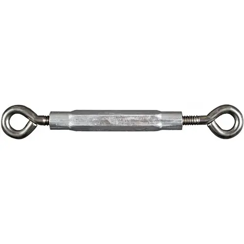 2171BC 1/4" x 7-1/2" Eye / Eye Turnbuckle Stainless Steel Finish - pack of 5 2171BC 1/4" x 7-1/2" Eye / Eye Turnbuckle Stainless Steel Finish - pack of 5