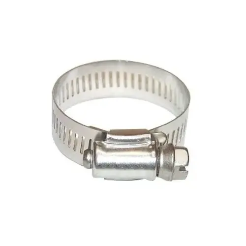 MINI HOSE CLAMP, STAINLESS STEEL, 7/32 IN. TO 5/8 IN - pack of 10