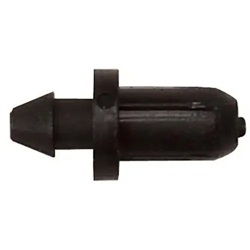 TP25-10PK/10PS Drip Goof Plug, Non-Threaded, Black