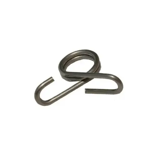 Spring Clip, Stainless Steel, For: 3/8 in Fiberglass Rod Post - pack of 20