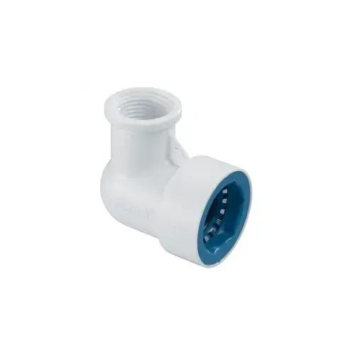 Elbow PVC-Lock 1/2" Push X 1/2" D FPT Plastic Elbow PVC-Lock 1/2" Push X 1/2" D FPT Plastic