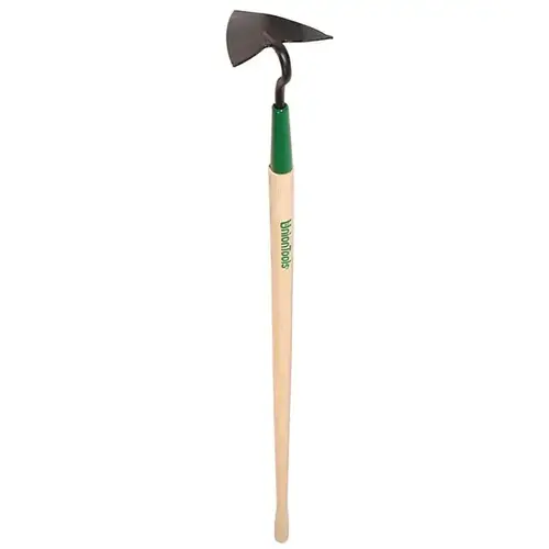 Hoe Forged Steel Warren Wood Handle Green Hoe Forged Steel Warren Wood Handle Green