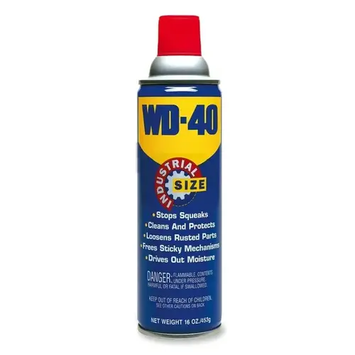 WD-40 Multi-Use Product Spray Industrial Size 16 oz. Amber