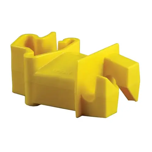 Electric Fence T-Post Insulator - Yellow pack of 25