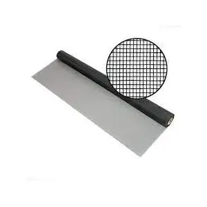 American Screen Corp. 22430394 18x16 Fiberglass Mesh Screen 36" x 100FT Roll Charcoal
