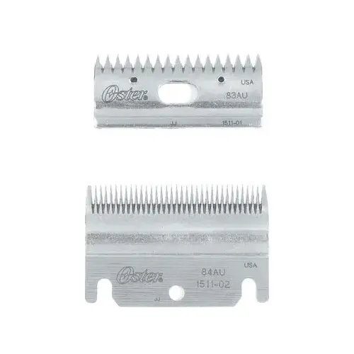 Oster Clipmaster Top and Bottom Blade Combo 83/84 Set Oster Clipmaster Top and Bottom Blade Combo 83/84 Set
