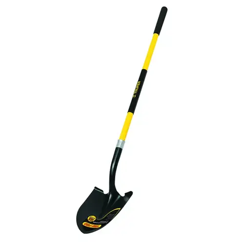 Truper Round Point Shovel Fiberglass Handle Truper Round Point Shovel Fiberglass Handle