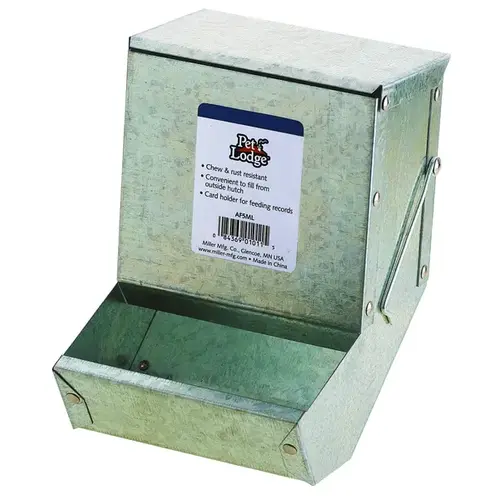 5" Feeder with Metal Bottom