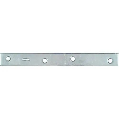 118BC 8" X 7/8" Mending Brace - Zinc Plated Zinc-Plated 118BC 8" X 7/8" Mending Brace - Zinc Plated Zinc-Plated