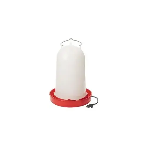 3 Gallon Heated Poultry Waterer 3 Gallon Heated Poultry Waterer
