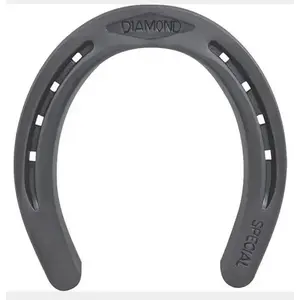 DIAMOND FARRIER CO DS000B Diamond Farrier Horseshoe - 10 Pairs