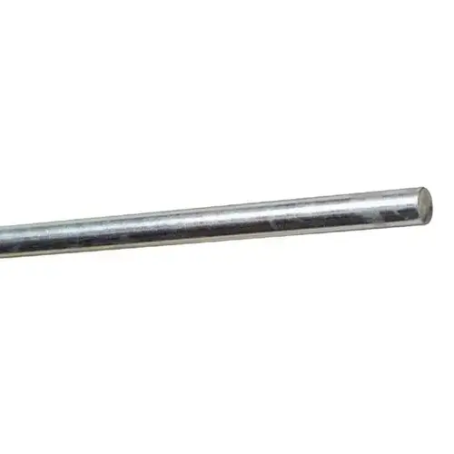 4005BC 1/4" x 36" Smooth Rod Zinc Plated Finish