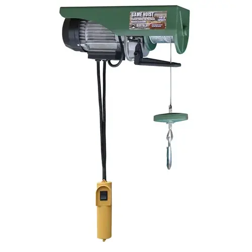 Buffalo Outdoor Electric Game Hoist with 440-lbs Capacity Buffalo Outdoor Electric Game Hoist with 440-lbs Capacity