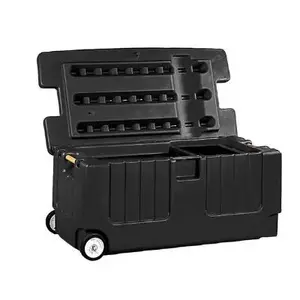 HORSEMENS PRIDE 22601615 Horsemens Pride Wheeled Tack Trunk Black