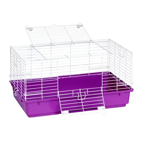 Rabbit Hutch Medium Plastic Purple 16" H X 31" W X 18.5" D Purple Rabbit Hutch Medium Plastic Purple 16" H X 31" W X 18.5" D Purple