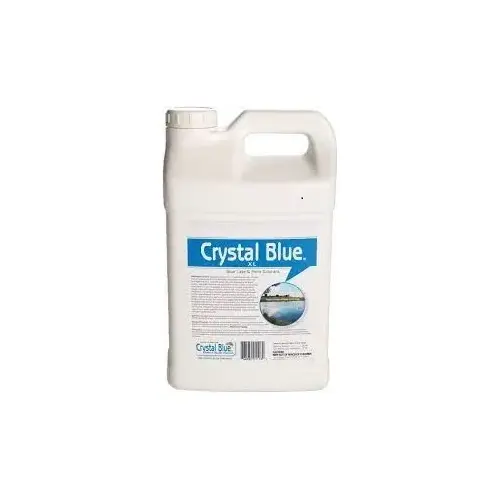 Crystal Blue Lake and Pond Dye, Liquid, Royal Blue, 2.5 gal