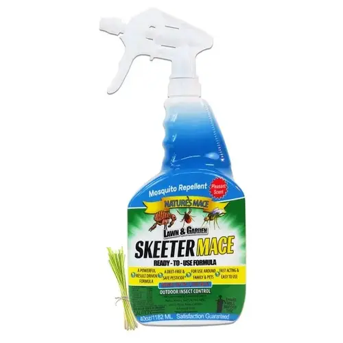 Skeeter Mace Mosquito Repellant, All Natural, 40 oz. RTU Spray