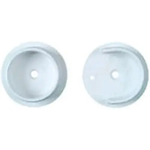 V107 Pole Socket Set White Finish V107 Pole Socket Set White Finish