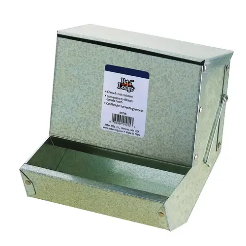 7" Feeder with Metal Bottom