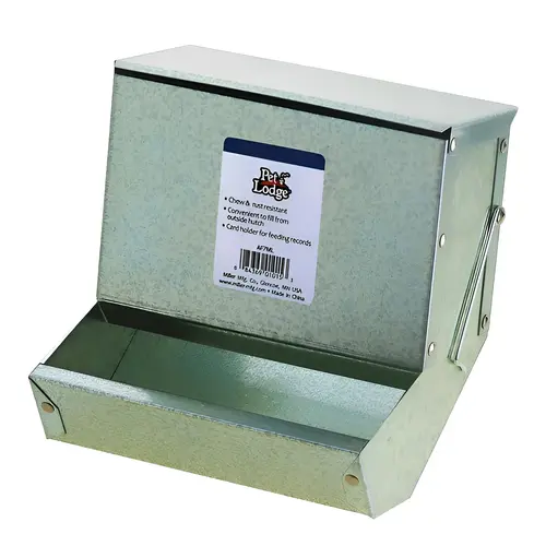 7" Feeder with Metal Bottom