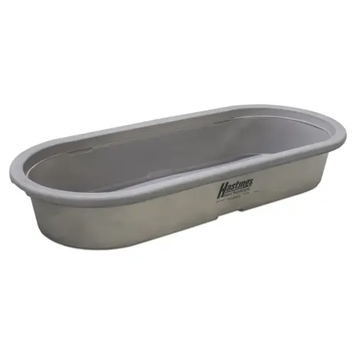 Stock Tank Polyethylene PRE214 Round-End 2x1x4 60-Gallon Gray Stock Tank Polyethylene PRE214 Round-End 2x1x4 60-Gallon Gray