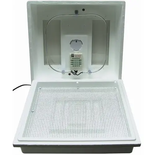 Still Air 4 Dozen-Egg Capacity 40W Incubator White