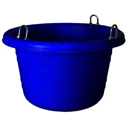 HORSEMEN'S PRIDE 18 QUART MINI FEED TUB - NAVY HORSEMEN'S PRIDE 18 QUART MINI FEED TUB - NAVY