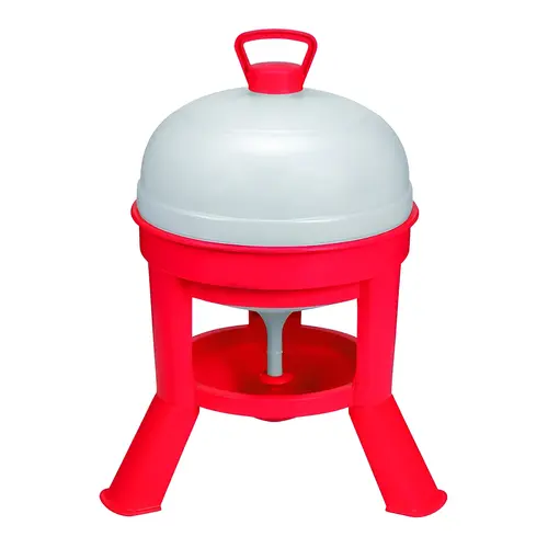 MILLER 5 GALLON PLASTIC DOME WATERER MILLER 5 GALLON PLASTIC DOME WATERER