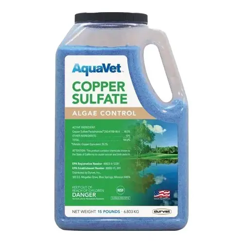 AquaVet Copper Sulfate 15-lb Granular AquaVet Copper Sulfate 15-lb Granular
