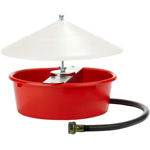 Little Giant Auto Poultry Waterer with Cover