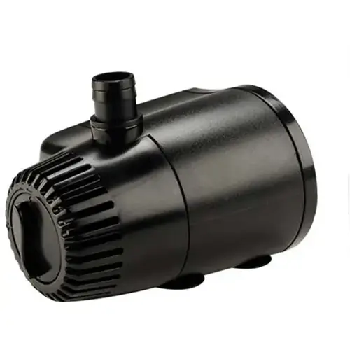 Fountain Pump 140-GPH with Low Water Shut-off Black
