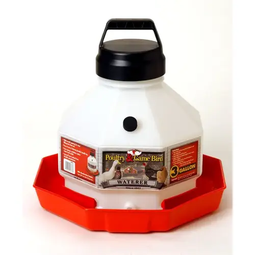 Plastic Poultry Automatic Waterer 3 Gallon Plastic Poultry Automatic Waterer 3 Gallon