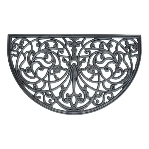 AmeriHome Decorative Scrollwork Rubber Entry Mat 18" x 30" AmeriHome Decorative Scrollwork Rubber Entry Mat 18" x 30"