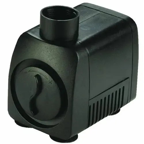 Fountain Pump 3.6 ft. 320 gph 120 V Black